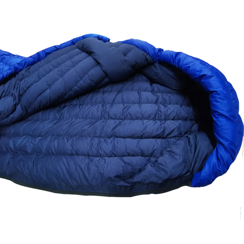 Kids Sleeping Bag Ultralight Mummy Cold Weather 4 Season Duck Down Winter Waterproof Outdoor Camping Sleeping Bag